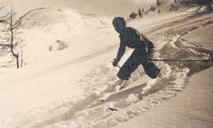 New Ski Resort Sestriere Winter Sport Snow Photo 1934