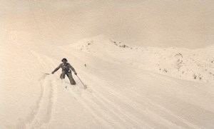 New Ski Resort Sestriere Winter Sport Snow Photo 1934