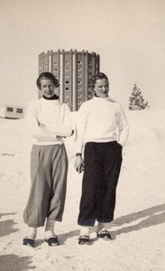New Ski Resort Sestriere Winter Sport Snow Photo 1934