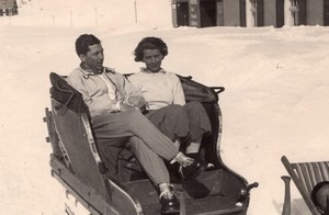 New Ski Resort Sestriere Winter Sport Snow Photo 1934