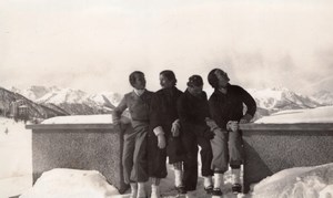 New Ski Resort Sestriere Winter Sport Snow Photo 1934