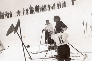 Italy Sestriere Winter Sport Snow Ski Race Photo 1934