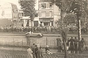 Automobile Racing F2 Speed Race Roubaix Snapshot 1950
