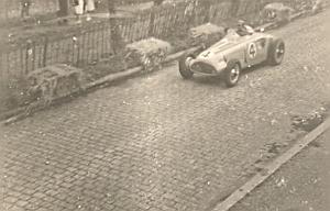 Manzon Simca Gordini Speed Race Roubaix Snapshot 1950