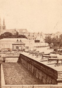 Invalides Esplanade Paris France Old CDV Photo 1867