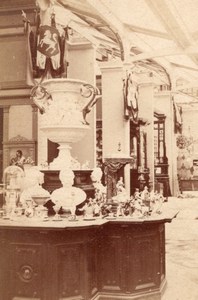 Prussian Porcelaine World Fair Paris Old CDV Photo 1867