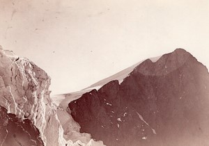 Mount Pelvoux Glacier Alpes Alps Mountain Photo 1900