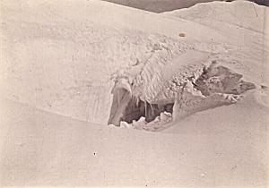 Glacier Pelvoux Alpes Alps Mountain Old Photo 1900