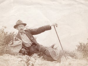 Alpiniste Mauduit Pyrenees Montagne Old Photo 1900