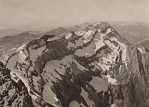 Peak Panorama Mountain Montagne Pyrenees Photo 1900