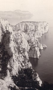 Marseille Calanque Castelvieil Old Photo Lezer 1909