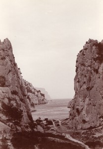 Marseille Castelvieil Calanque Mediterranée Photo 1910