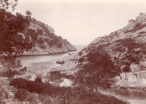 Marseille Morgiou Calenque Mediterranée Photo 1910