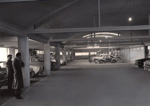 Paris Motor Garage Car Renault old Photomontage 1960