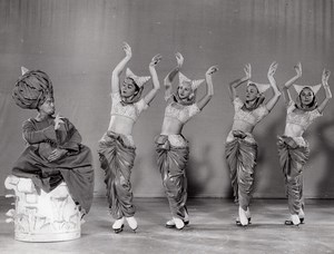 Nutcracker Ice Skating Holiday on Ice Old Photo 1957