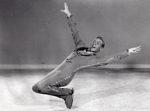 Bobby Blake Ice Skating Holiday on Ice Old Photo 1957