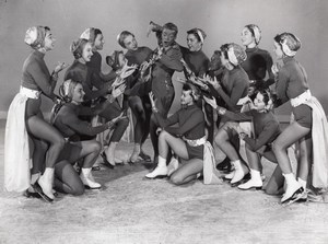 Bobby Blake Ice Skating Holiday on Ice Old Photo 1957