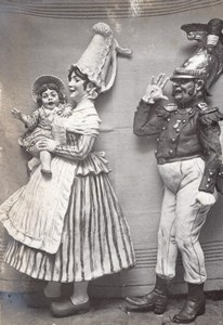 Humoristic Plaster Samaritaine Publicity old Photo 1900