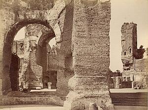 Terme di Caracalla Roma Italy Old Anderson Photo 1880