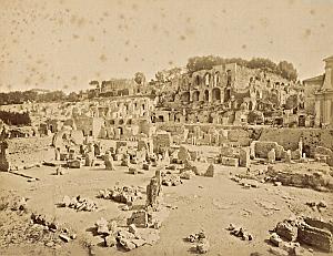 Casa delle Vestali Roma Italy Old Anderson Photo 1880