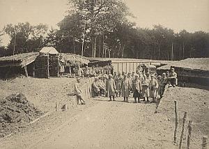 First World War WWI Trench France Old Photo 1916