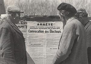 France First Vote Agricultural Organization Photo 1970