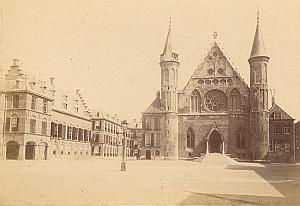 Den Haag Lottery House Place Netherlands old Photo 1890