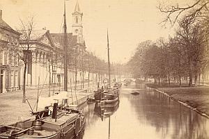 Den Haag Princessengracht Netherlands old Photo 1890