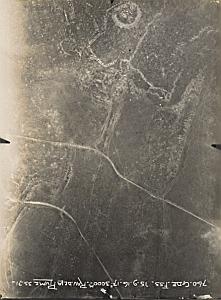 Hardaumont Ravin de la Plume WWI Army Aerial Photo 1916