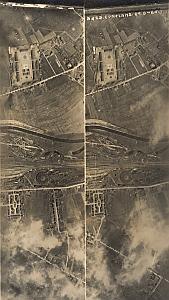 Conflans en Jarnnisy WWI Military Aerial Photo 1918