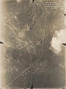 Bras sur Meuse Chambrettes WWI Army Aerial Photo 1916