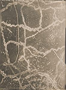 Sommepy Tahure Essen Trench WWI Army Aerial Photo 1917