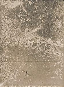 Munster Tete des Faux Trench WWI Army Aerial Photo 1917