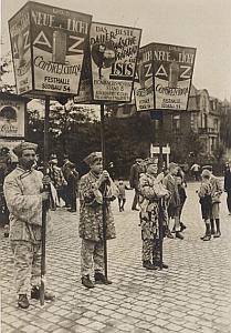 Germany Frankfurt Fair Chinese Fashion Old Photo 1919
