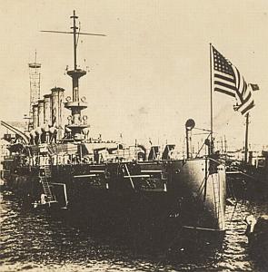 WWI War Photo 1918 American Military Boat Jeunesse