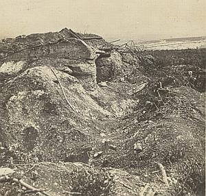 WWI War Photo 1916 Mont Haut Underground Shelter