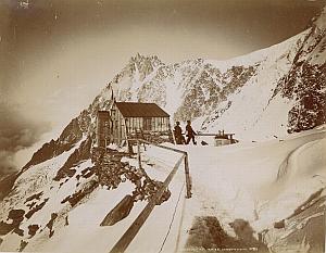 Alpes Mont Blanc Janssen Observatory Old Photo 1890