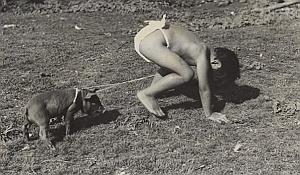 Easter Island Rapa Nui Orongo Old Maziere Photo 1960