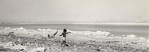 Israel Dead Sea Amiram Young Boy Old Maziere Photo 1965