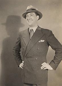 Actor Romeo Carles France Old Film Photo 1940