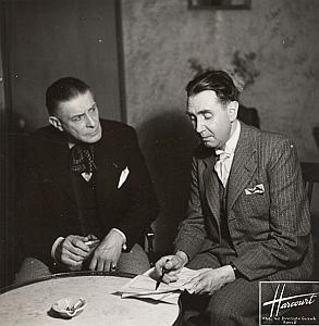 Actor Maxime Fabert France Harcourt Film Photo 1940