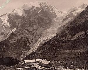 Italy Alpe Mountain Stillserjoch Franzen Old Photo 1890