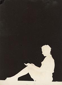 Body Shadow Unusual Artistic Study Old Photo 1970'