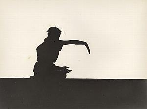 Body Shadow Unusual Artistic Study Old Photo 1970'