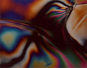 Psychedelic Unusual Polarization Distorsion Photo 1970'