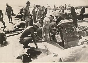 WWII World War Japan Airplane Propaganda Photo 1942