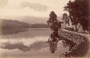 Loch Katrine Scotland UK Old Valentine Photo 1875