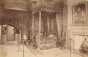 Holyrood Palace Scotland UK Old Valentine Photo 1875