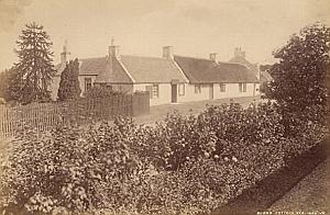Burns Cottage Ayrshire Scotland Valentine Photo 1875