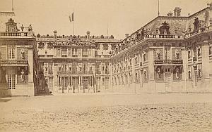 Versailles Castle Marble Court France Old Photo 1890